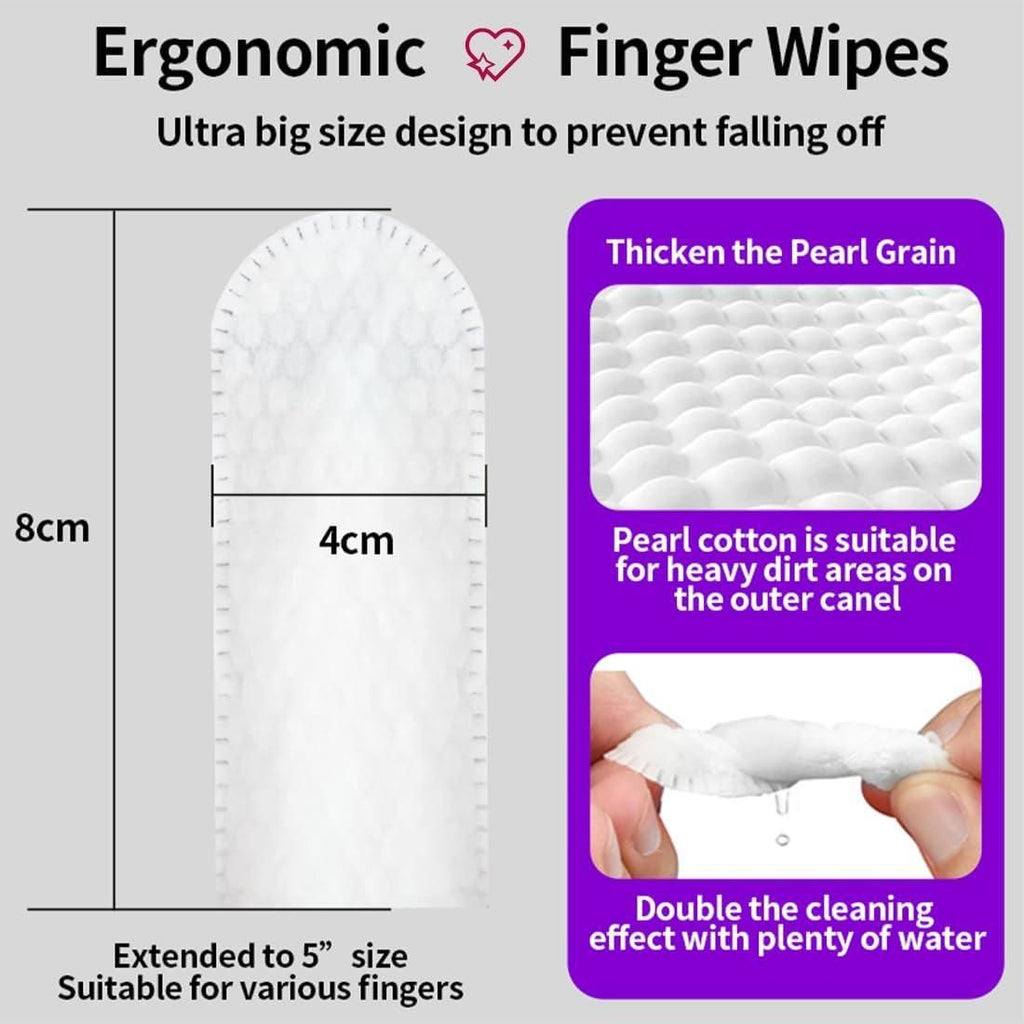 Pet Dental Finger Wipes