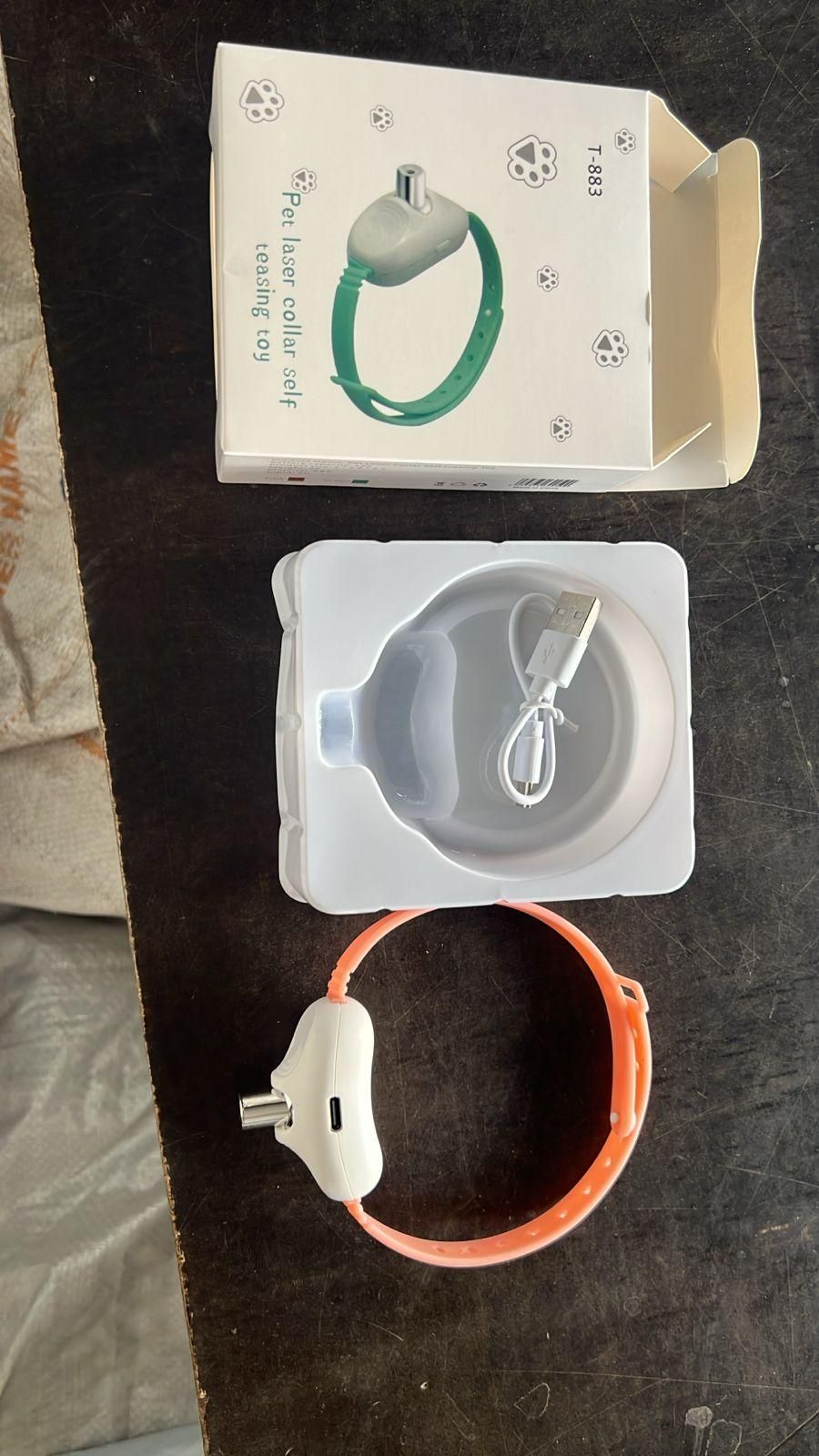Interactive Laser Cat Toy Collar