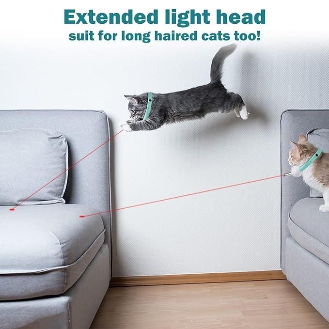 Interactive Laser Cat Toy Collar