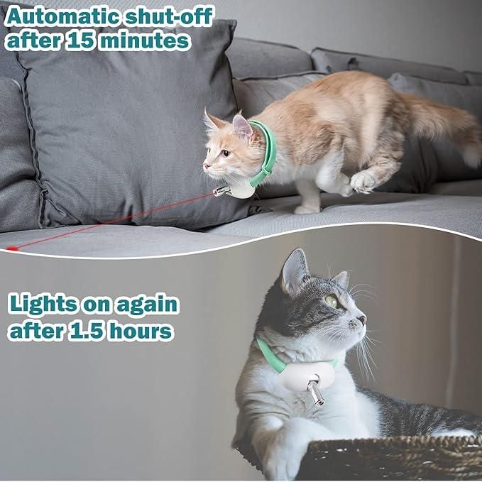 Interactive Laser Cat Toy Collar
